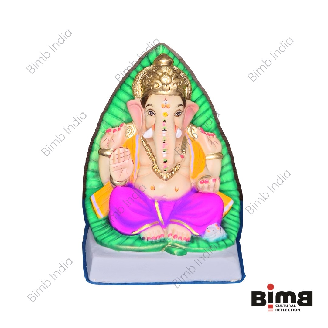 Ganesha on Leaf